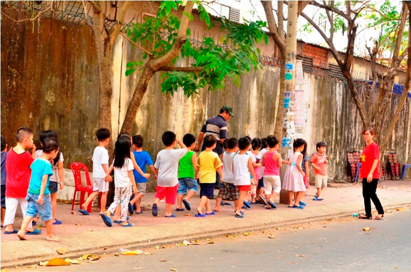 Giáo viên sơ tán hơn 500 học sinh vì chuông báo cháy.