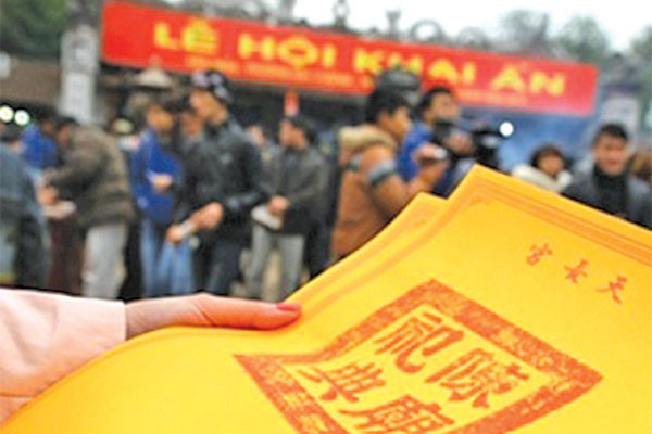 Sự thật ấn cổ nổi tiếng ở đền Trần