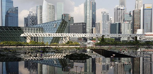 Một Singapore trù phú ghi đậm dấu ấn Lý Quang Diệu. Ảnh: Reuters.