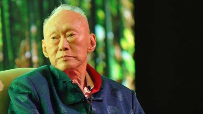 Cựu Thủ tướng Lý Quang Diệu được cho là người có công đưa Singapore trở thành một trong những nền kinh tế giàu có nhất châu Á chỉ trong vòng ba thập kỷ. Nguồn: Getty.