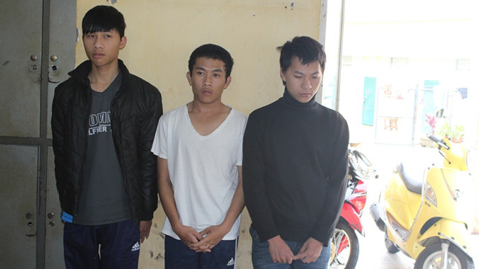 3 đối tượng tại cơ quan điều tra.