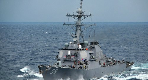 Tàu khu trục tên lửa USS Laboon. Ảnh: US Navy