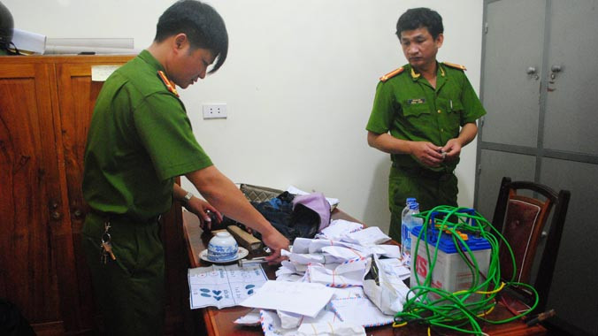 Tang vật được CQĐT thu giữ.