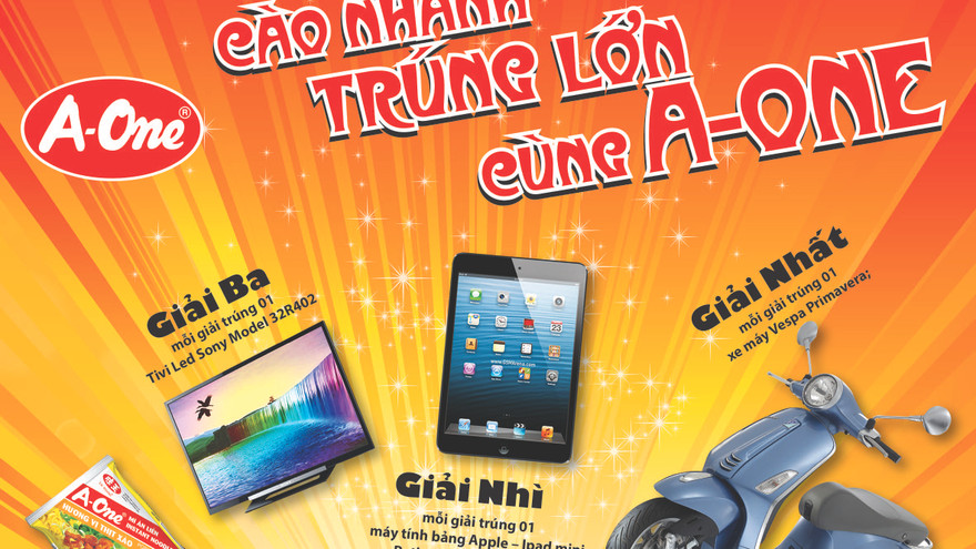 A-One ăn ngon trúng lớn