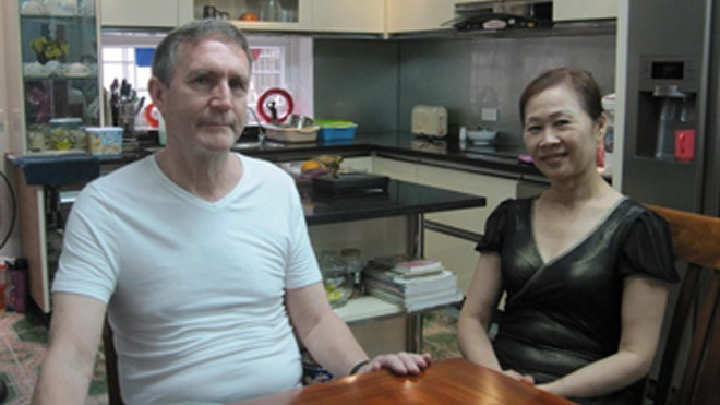 Cặp đôi hạnh phúc viên mãn Mike - Bình.