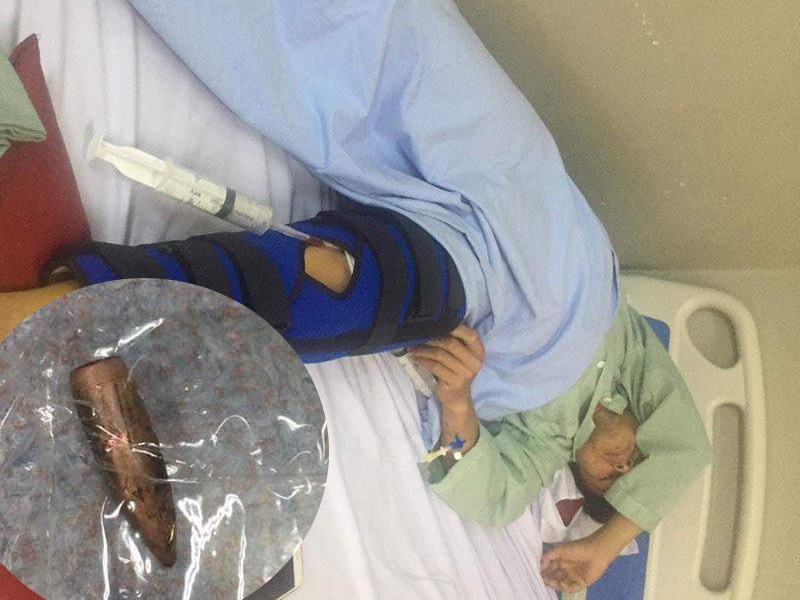 Hình ảnh được chia sẻ trên trang mạng xã hội.