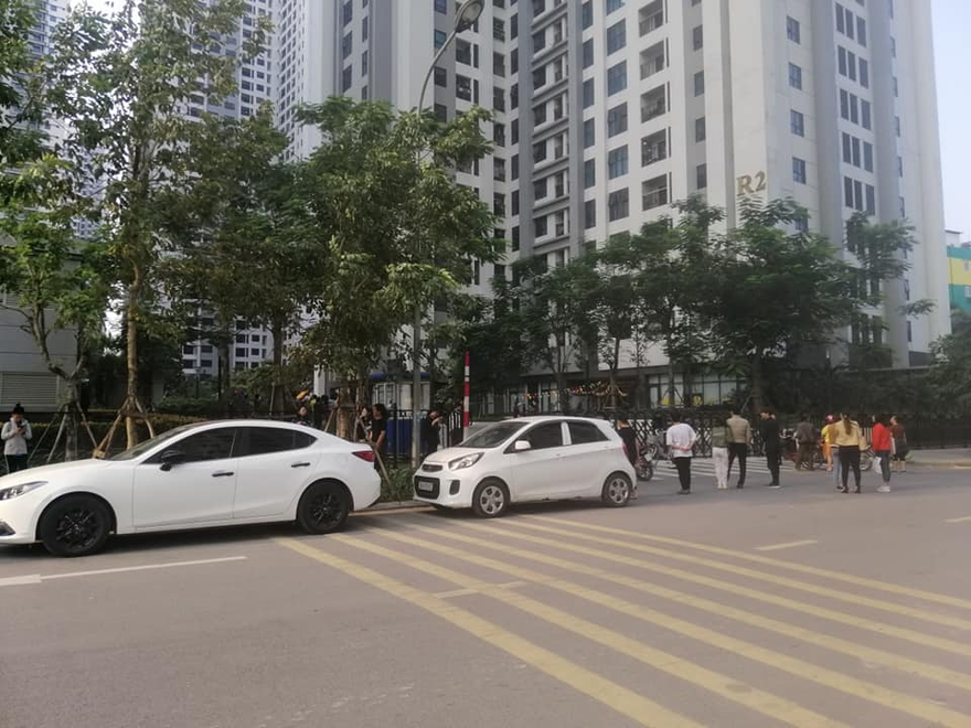 Khu chung cư nơi xảy ra sự việc.