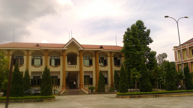 Một góc trường Cao đẳng nghề Phú Thọ