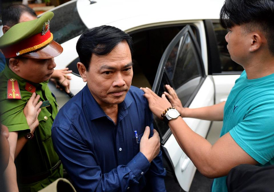 Cựu Viện phó Nguyễn Hữu Linh được bảo vệ chặt chẽ khi hầu tòa