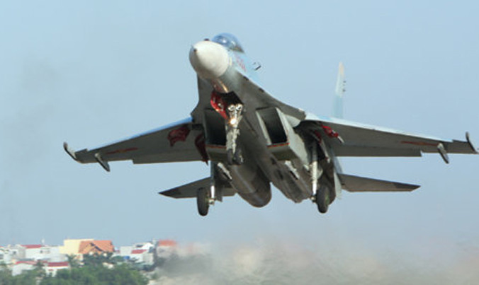 Máy bay Su-30MK2. Ảnh tư liệu.