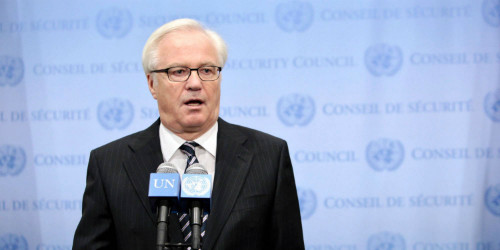 Đại sứ Nga tại Liên Hợp Quốc Vitaly Churkin. Ảnh: itsonu.org