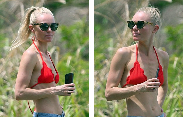 Mỹ nhân gợi tình nhất thế giới lộ thân hình... 'tong teo'