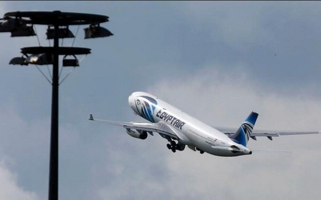 Một máy bay của EgyptAir. Ảnh minh họa: Telegraph.