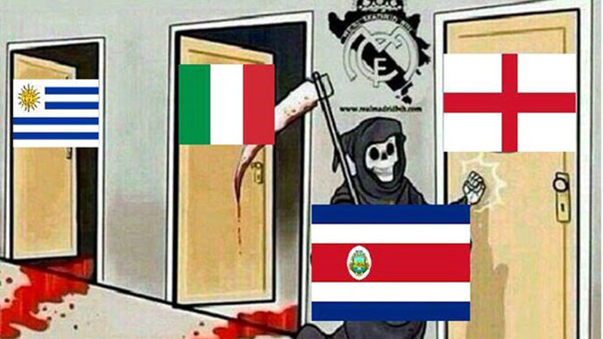 Costa Rica mới chính là tử thần của bảng đấu tử thần