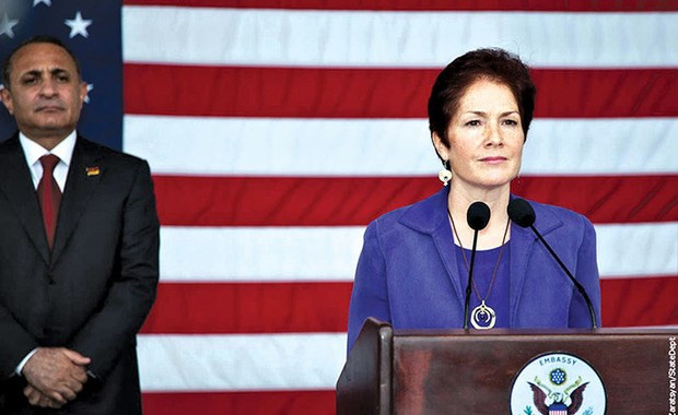 Đại sứ Mỹ tại Kiev Marie L. Yovanovitch. (Nguồn: kyivpost.com) 