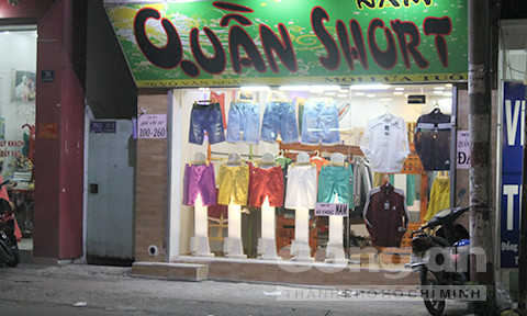 Cửa hàng nơi xảy ra vụ trộm xe.