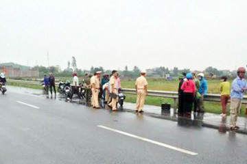 Hiện trường vụ việc.