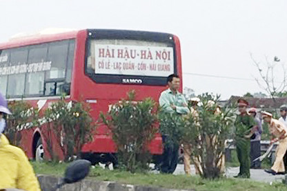 Hiện trường vụ việc. Ảnh otofun.