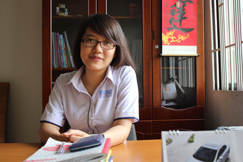 Chăm và có kế hoạch học tập khoa học thay vì nhồi nhét quá nhiều giúp Trúc giành vị trí thủ khoa. Ảnh: NVCC.