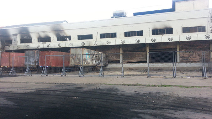 Một doanh nghiệp bị đốt, phá tại khu công nghiệp Sóng Thần 2 (tỉnh Bình Dương).