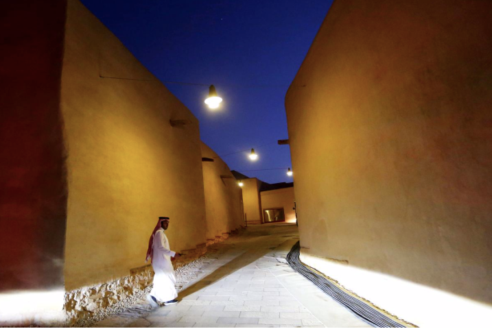 Một góc ở thành phố lịch sử Diriyah ở Riyadh. (Ảnh: Reuters)
