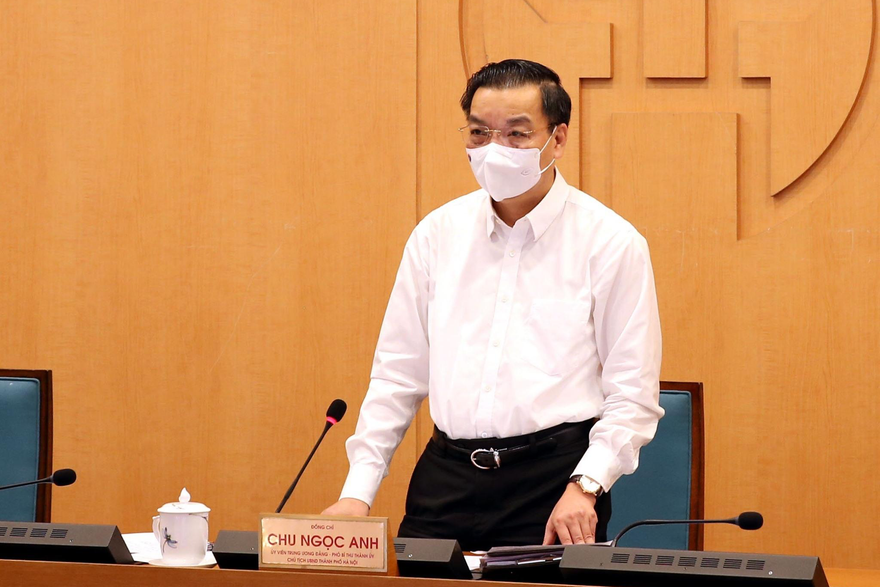 Chủ tịch UBND thành phố Hà Nội Chu Ngọc Anh