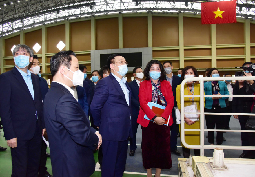 Bí thư Thành uỷ Hà Nội kiểm tra công tác chuẩn bị SEA Games 31