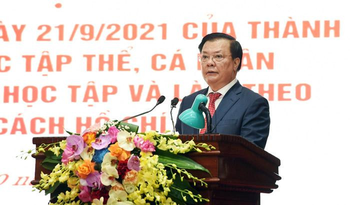 Bí thư Thành uỷ Hà Nội Đinh Tiến Dũng