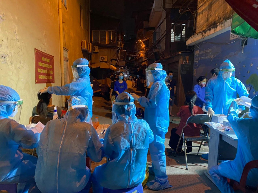Tối 1/9, Hà Nội có thêm 9 ca dương tính SARS-CoV-2