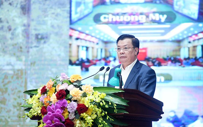 Bí thư Thành uỷ Hà Nội Đinh Tiến Dũng