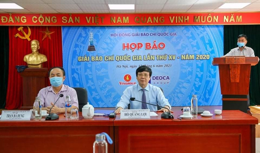Lễ trao giải báo chí quốc gia lùi lịch do COVID-19