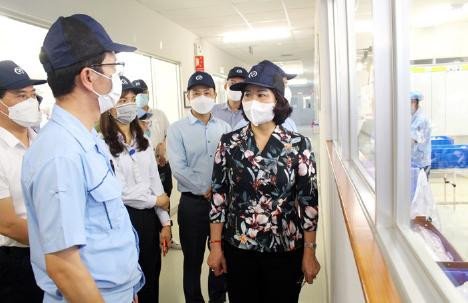 Lãnh đạo thành phố Hà Nội nhiều lần yêu cầu đảm bảo tuyệt đối an toàn cho công nhân tại các Khu công nghiệp của thành phố