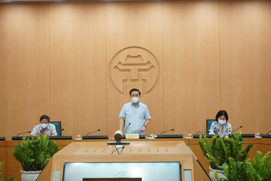 Phó Chủ tịch UBND thành phố Hà Nội kết luận cuộc họp