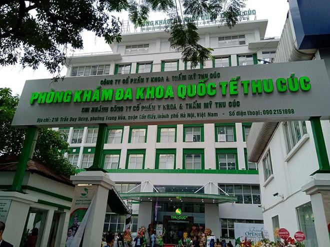 Phòng khám đa khoa Quốc tế Thu Cúc tại 216 Trần Duy Hưng bị đình chỉ hoạt động