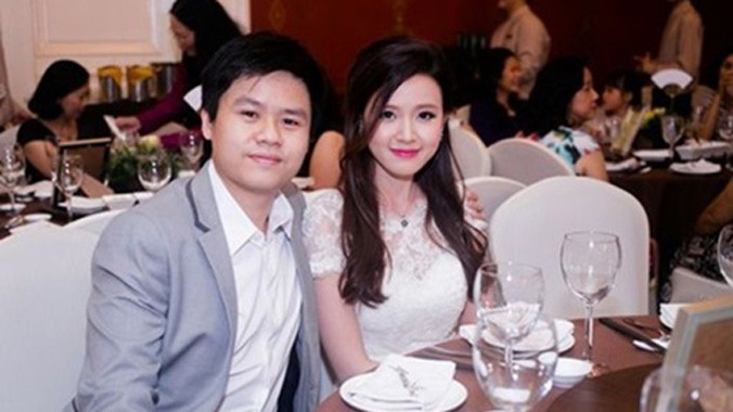 Midu và bạn trai.