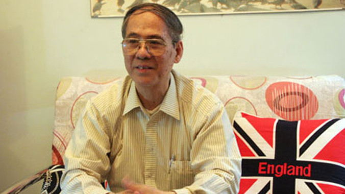 Nhà giáo Nguyễn Quốc Hùng.