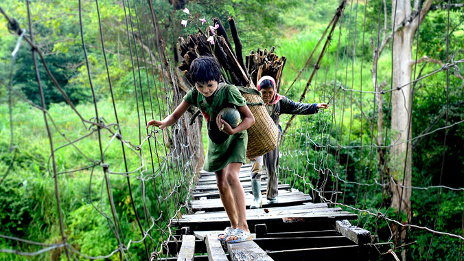 tác phẩm Nhánh lan rừng trên đường về bản của tác giả Trịnh Thu Nguyệt dành giải nhất cuộc thi.