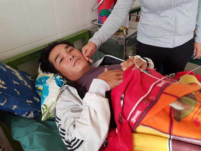 Anh Hồ Thành Phi - "người hùng" cứu người trong bão số 12 hồi tháng 11.