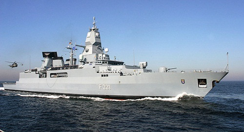 Một khinh hạm tên lửa của hải quân Đức. Ảnh: Sputnik.