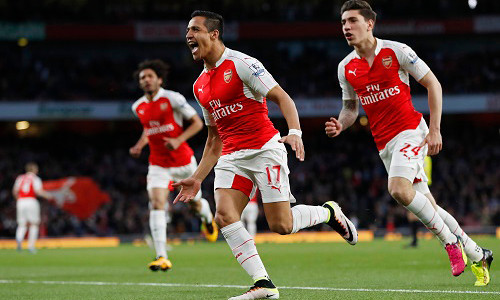 Arsenal giải quyết trận đấu ngay trong hiệp một. Ảnh: Reuters.