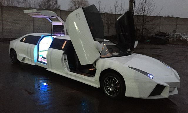 "Siêu limousine" của người Ukraine.