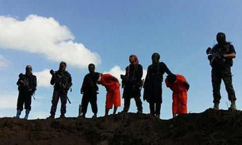 Hai công nhân Philippines bị hành quyết. Ảnh: Dailymail.