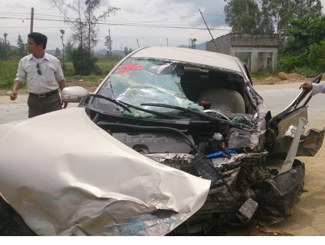 Hiện trường vụ tai nạn