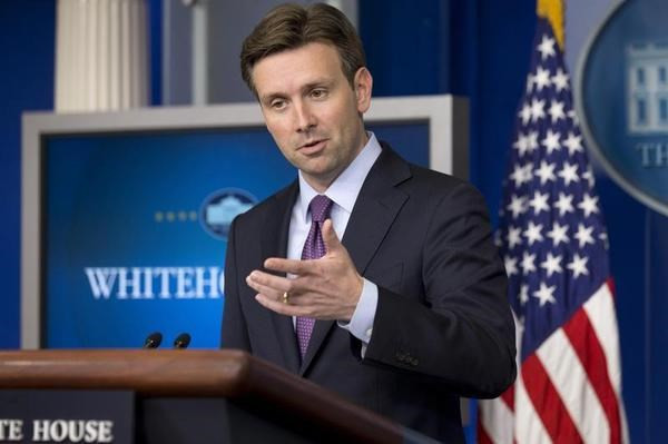 Phát Ngôn viên Nhà Trắng Josh Earnest. (Nguồn: AP)