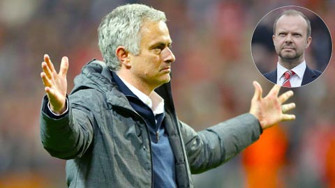 Mourinho tiếp tục bất mãn với sếp lớn M.U