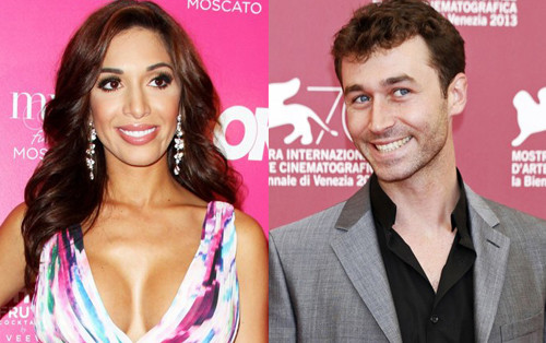 Farrah Abraham (trái) từng hẹn hò James Deen vào năm 2013.