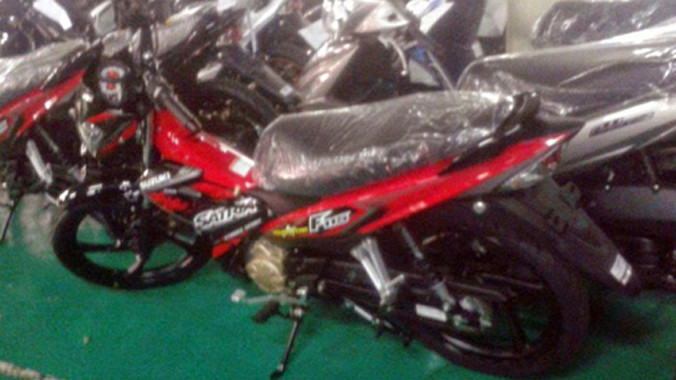 Hình ảnh đầu tiên về Suzuki Satria F115.