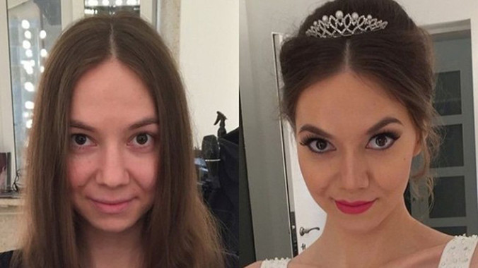 Ravil Agmalov biến các cô gái có khuôn mặt tàn nhang, mụn, mắt thâm quầng... trở nên xinh đẹp lộng lẫy nhờ tài trang điểm, làm tóc và tư vấn trang phục cho họ.