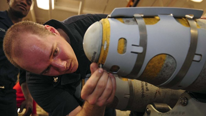 Các bom này sẽ được dùng cho chiến dịch không kích phiến quân IS ở Iraq.