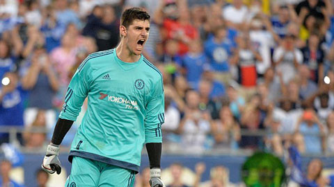 Courtois là người hùng của Chelsea.